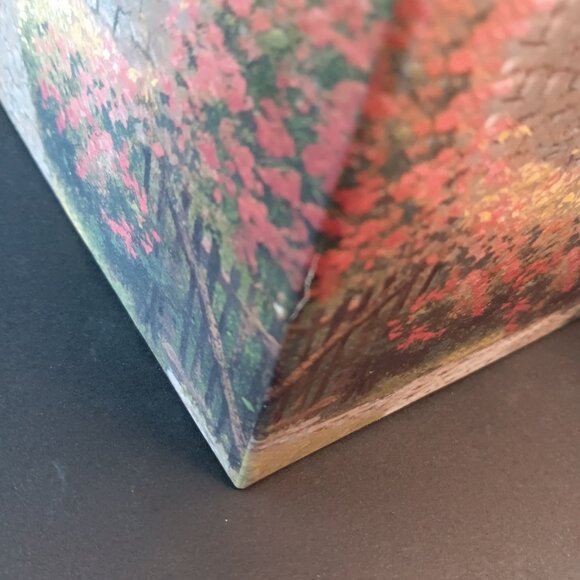 Thomas Kinkade Country Cottage House Keepsake Box Jewlery Storage No Stationary - Picture 15 of 16